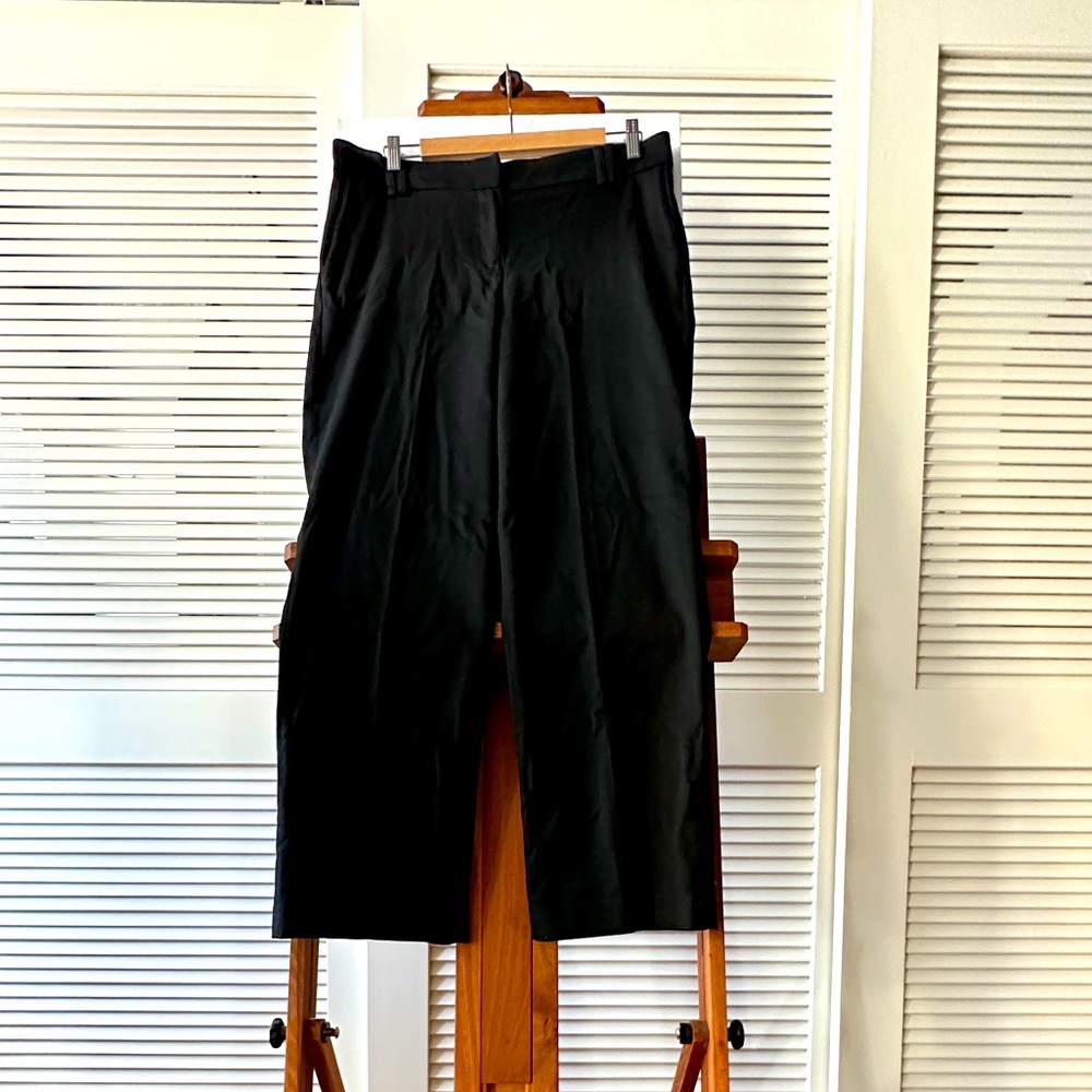NEXT Tailored Classic Black Straight Trousers UK12